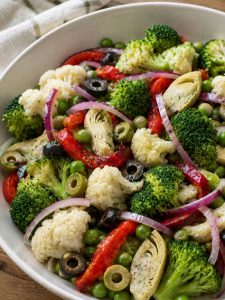 Mediterranean Broccoli Salad