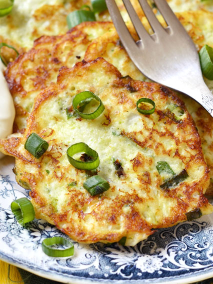 Broccoli Cauliflower Fritters