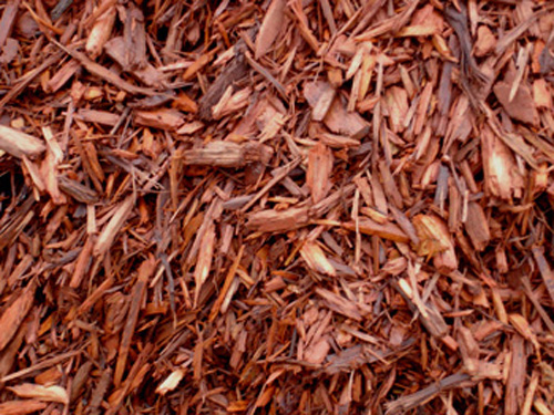 Dyed Red Mulch – Northside Services LLC