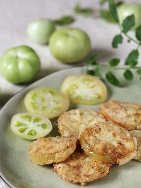 Baked Fried Green Tomatoes