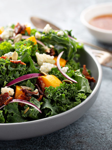 Fall Rainbow Harvest Salad