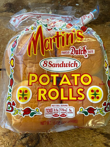 Martin's Potato Rolls (8 Rolls), Alstede Farms