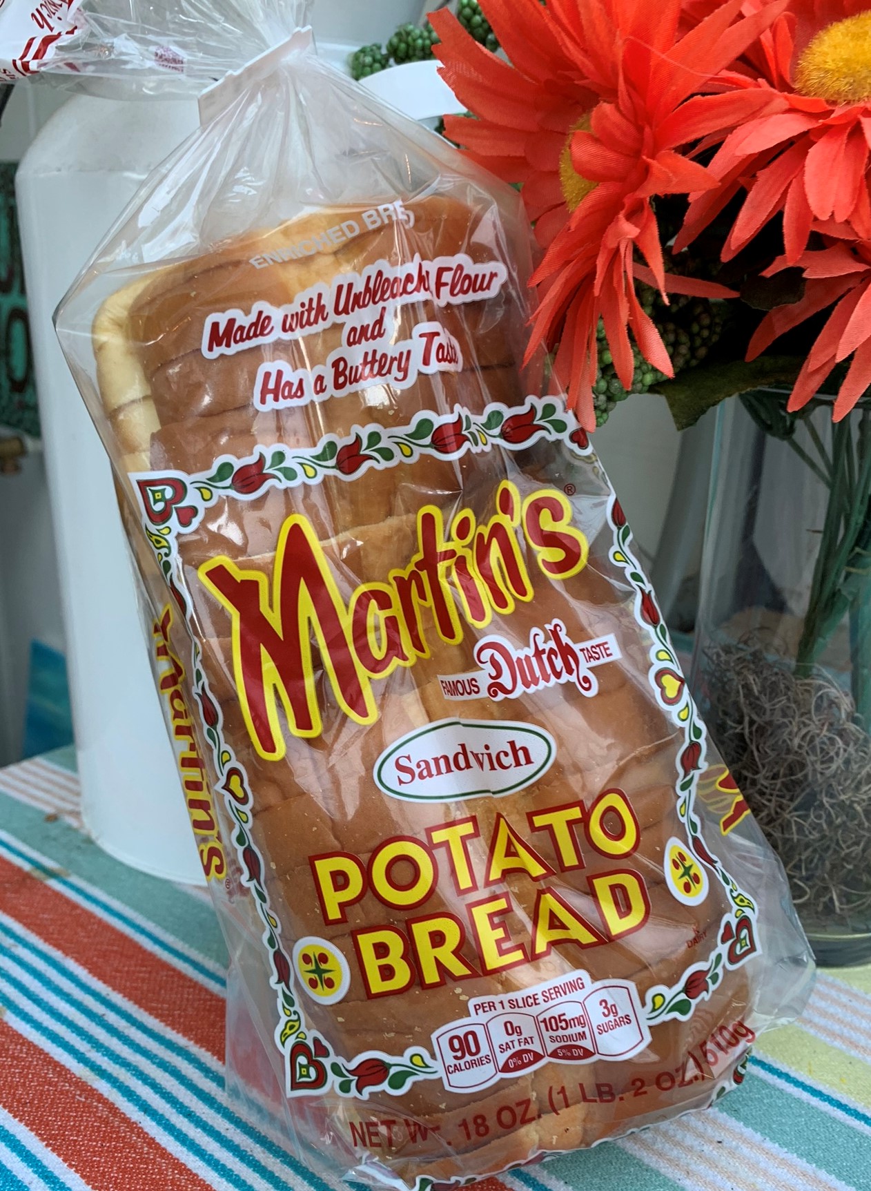 Martin's Famous Pastry Shoppe Potato Bread, 3 Loaves