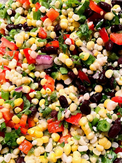 Alstede Fresh Corn Salsa Salad | Alstede Farms | NJ