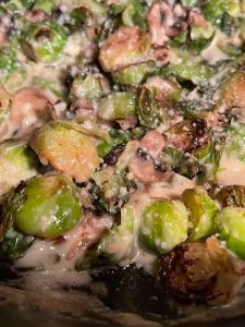 Creamed Alstede Fresh Brussel Sprouts