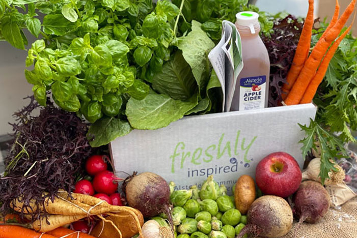 Fresh produce discounts for families