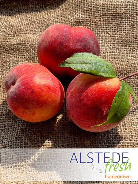 Alstede Fresh Peaches - White