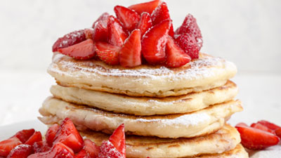 Strawberry Pancake Breakfast