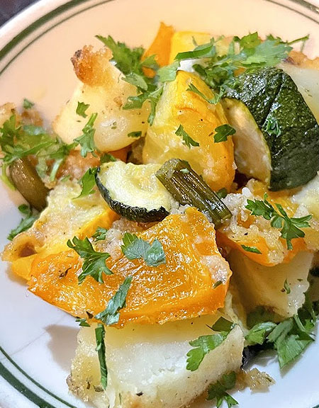 Summer Zucchini and Potato Bake
