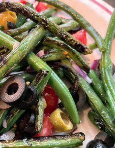 Blistered Green Bean Salad