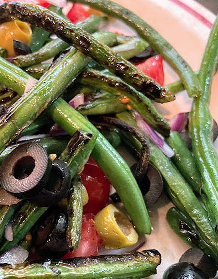 Blistered Green Bean Salad