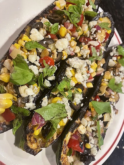 Summer Zucchini Boats