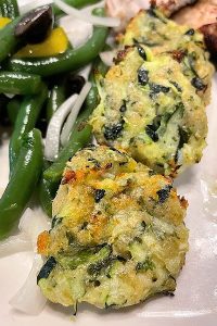 Zucchini Garlic Bites