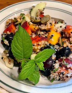 Summer Fruit Quinoa Salad