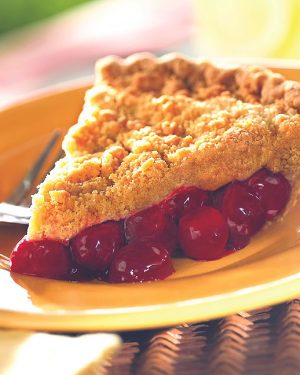 Cherry Crumb Pie