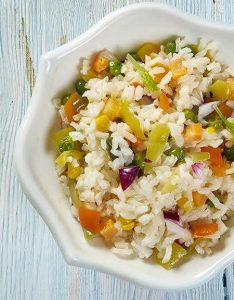 Late Summer Confetti Rice
