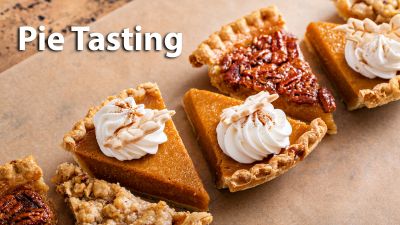 Pie Tasting Event