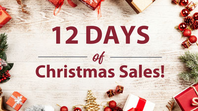 12 Days of Christmas Sales