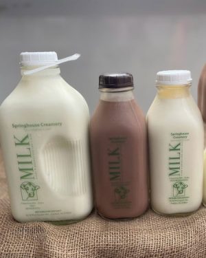 Glass Bottled Milk
