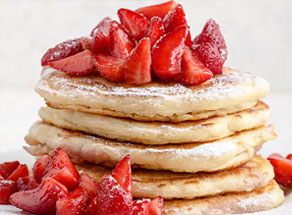 Strawberry Pancake Breakfast