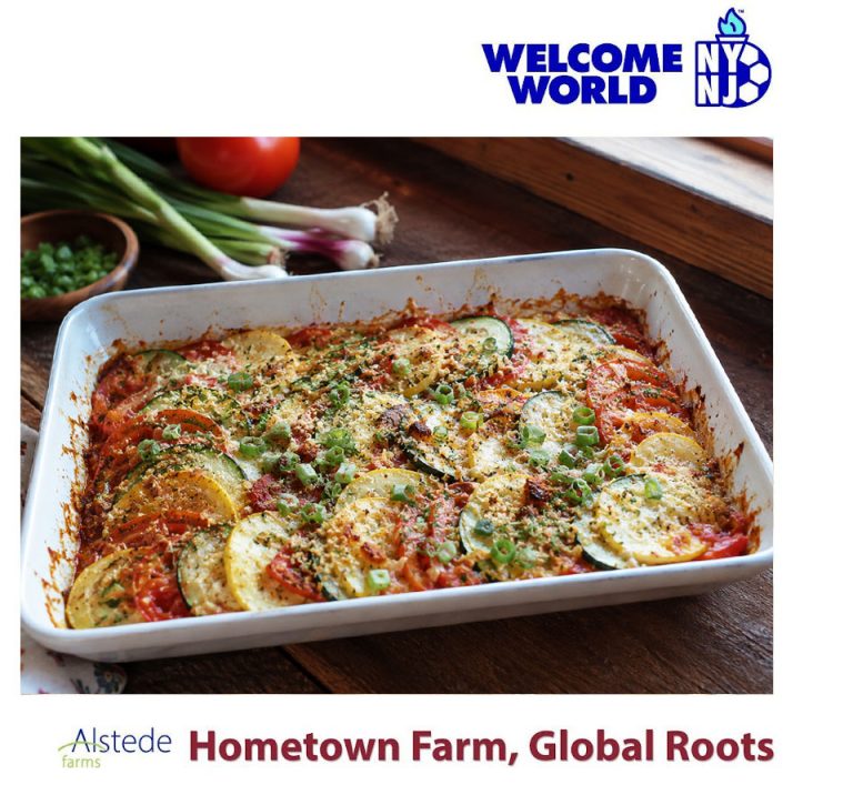 Summer Squash Parmesan Bake