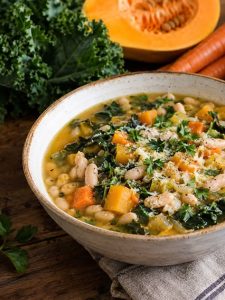 White Bean and Winter Squash Soup